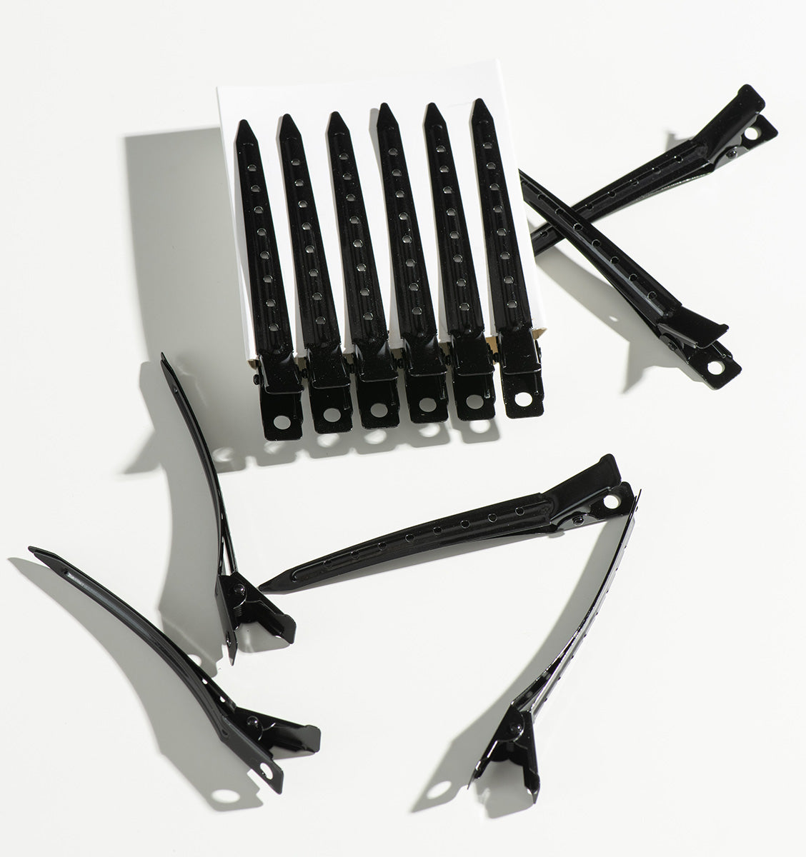 Duckbill Hair Clips 3.5" 6pcs