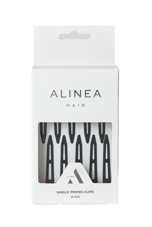 Single Prong Pin Curl Duckbill Clip 1.77inch 10pcs